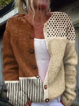 Vintage Knit Cardigan for Women
