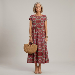 Elsie - Elegant Flowing Floral Dress