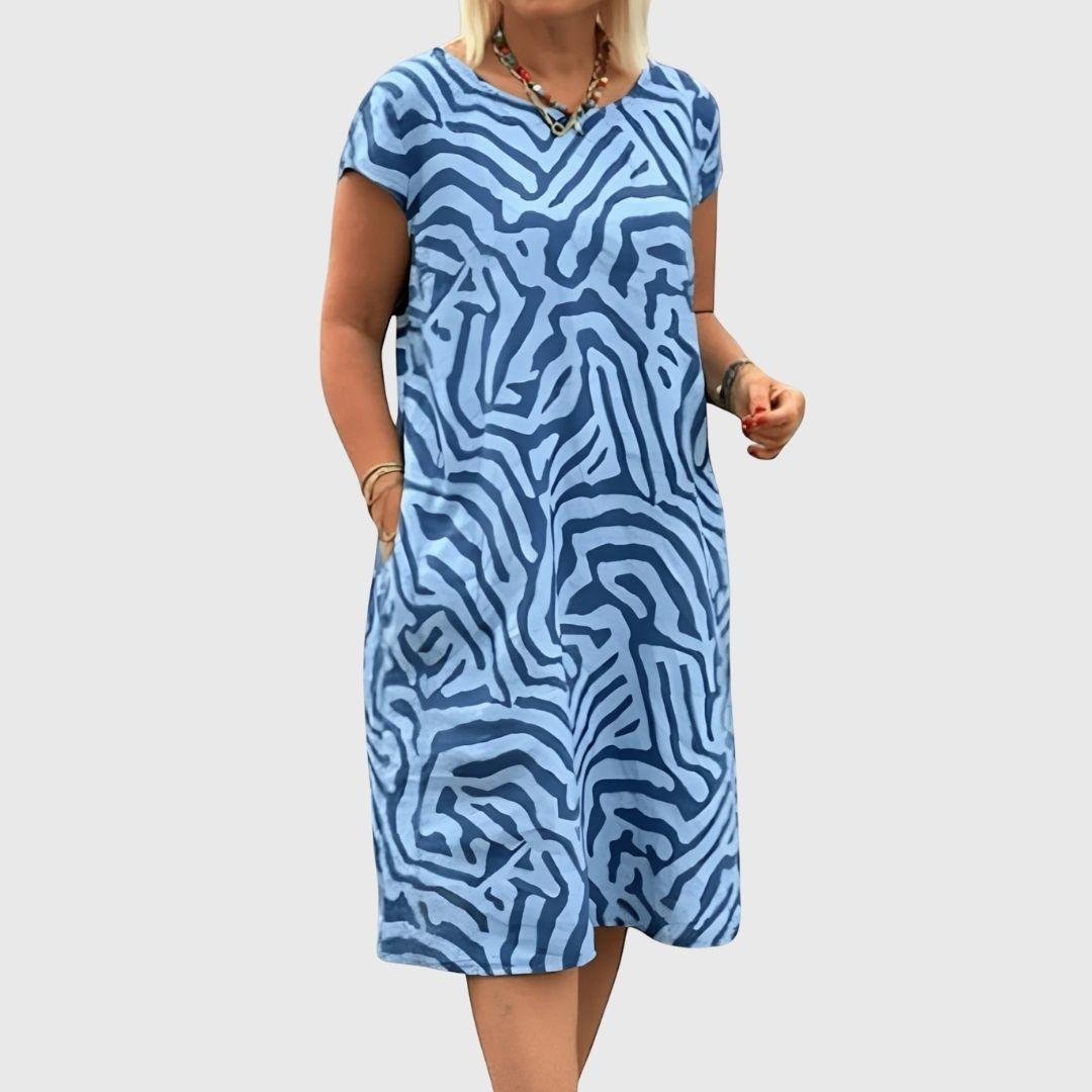 Sarah | Round Neck Dress