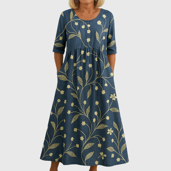 Eliza | Casual Midi Dress