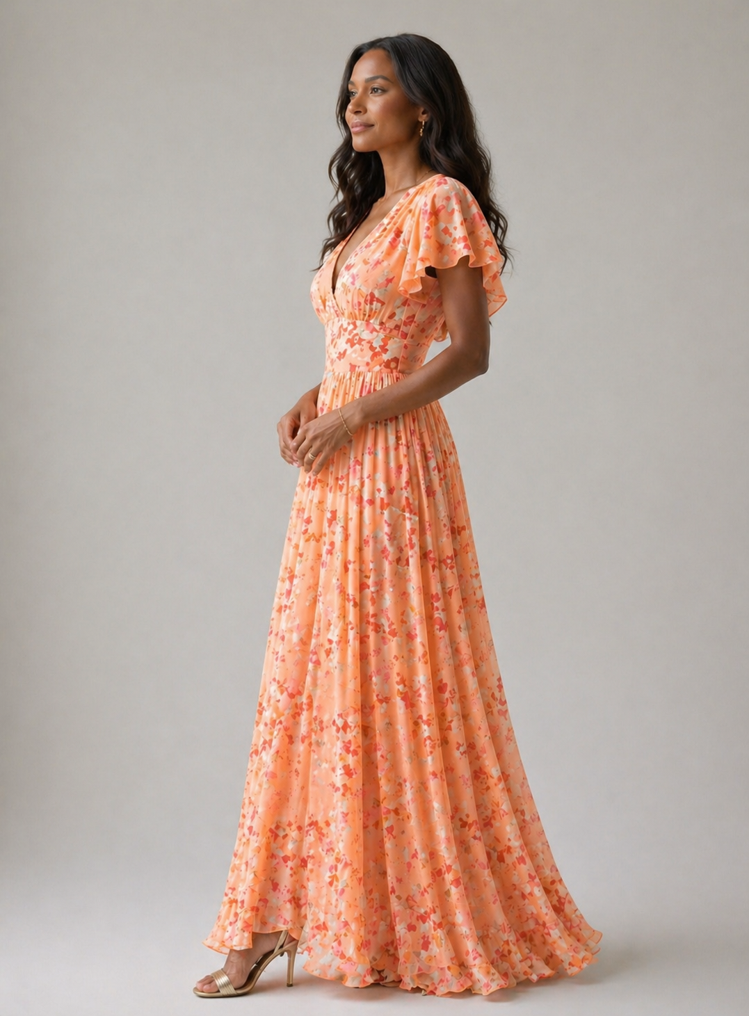 Ellis & Johnson™  | Glamorous Dress with Tummy Coverage