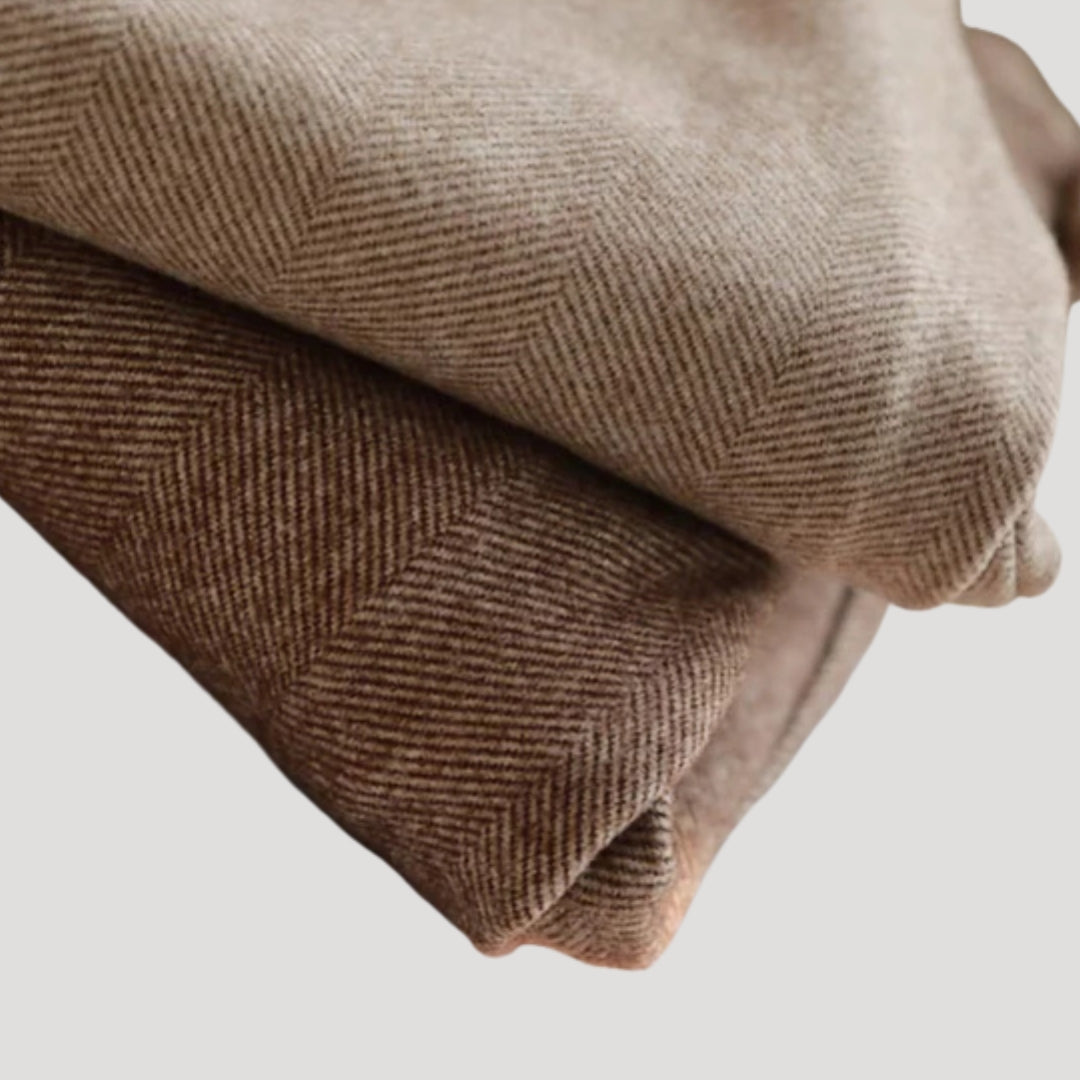 Lex | Heritage herringbone trousers