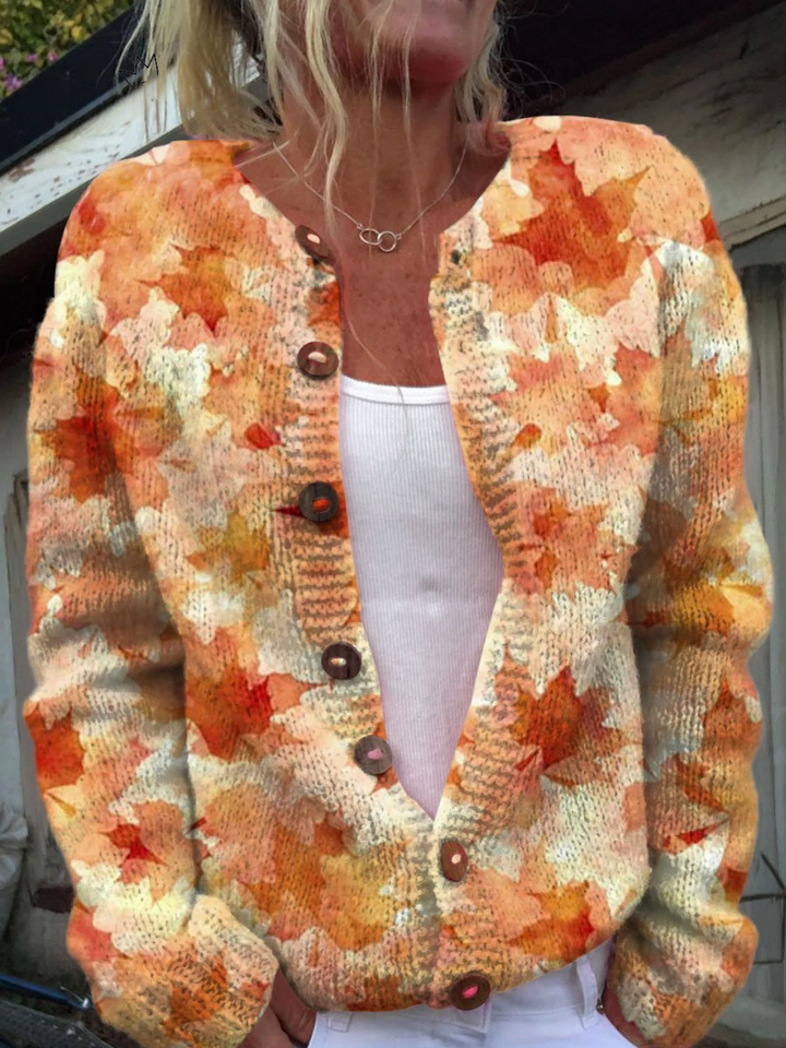 Vintage Knit Cardigan for Women