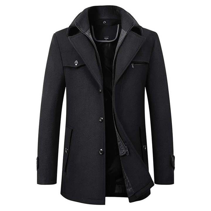 Men's Waterproof Winter Puffer Jacket with Hood