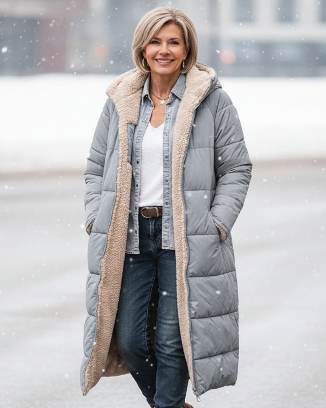 Eleanor | Sherpa Winter Coat