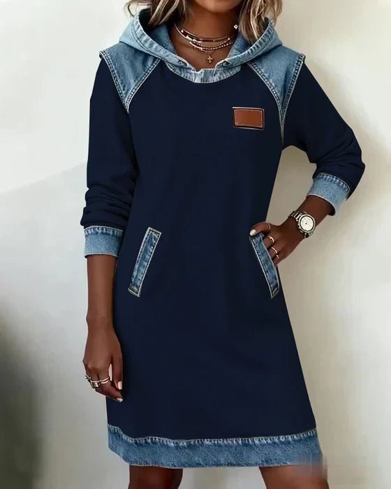 Lunariae – Casual Winter Hoodie Dress