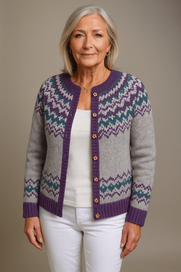 Naomie | Vintage Icelandic Cardigan