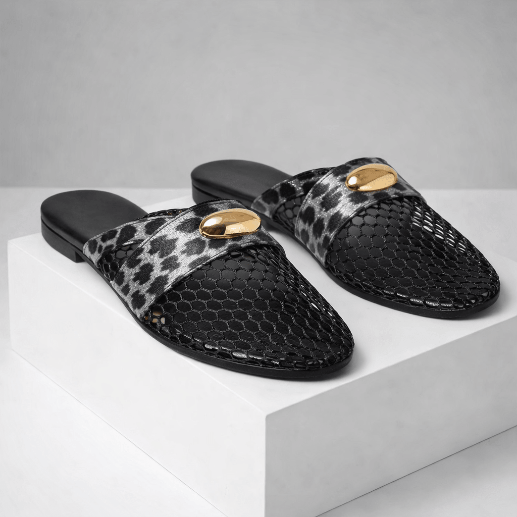 Arlena Leather Mules