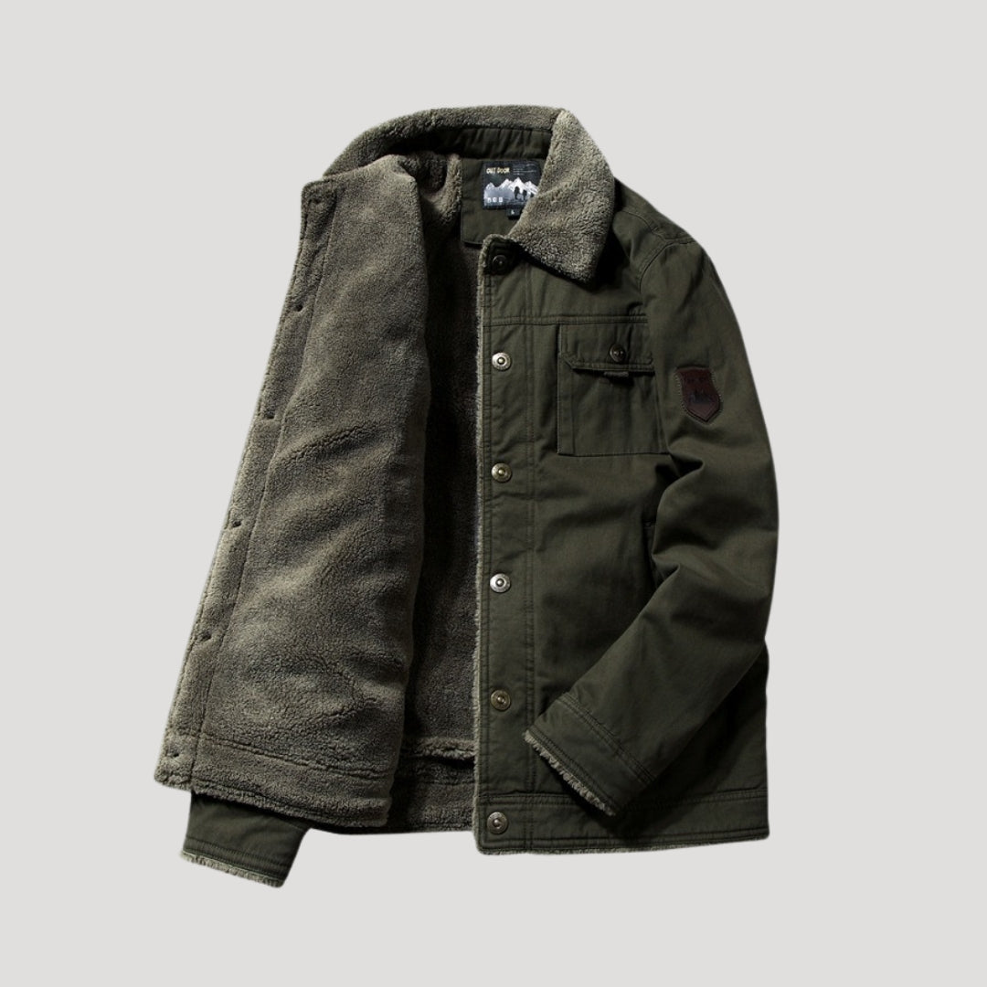 Grant | Rugged workwear jacket fleece lined