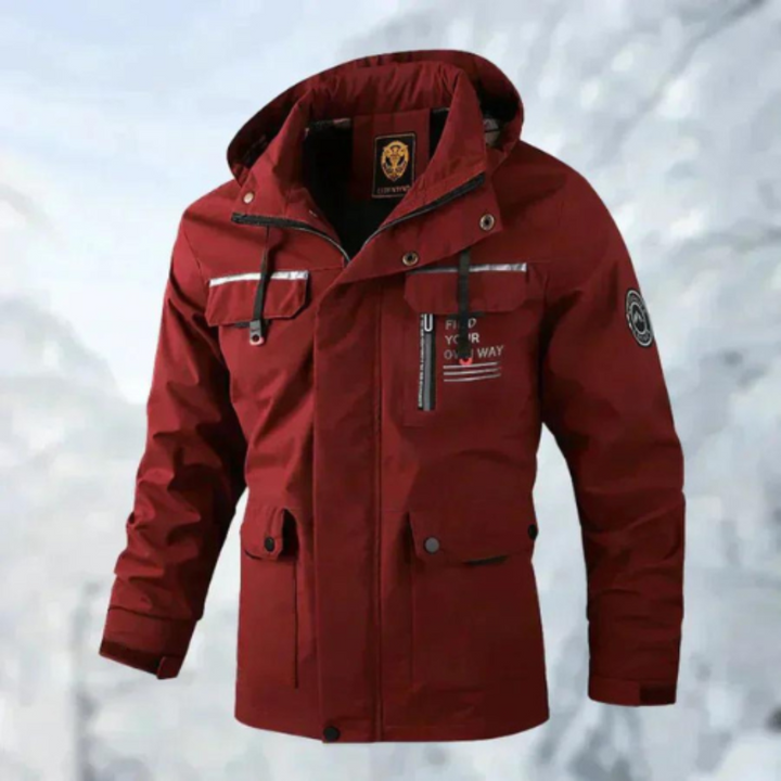 Men's Insulated Waterproof Jacket | Stylish, Lightweight, Versatile