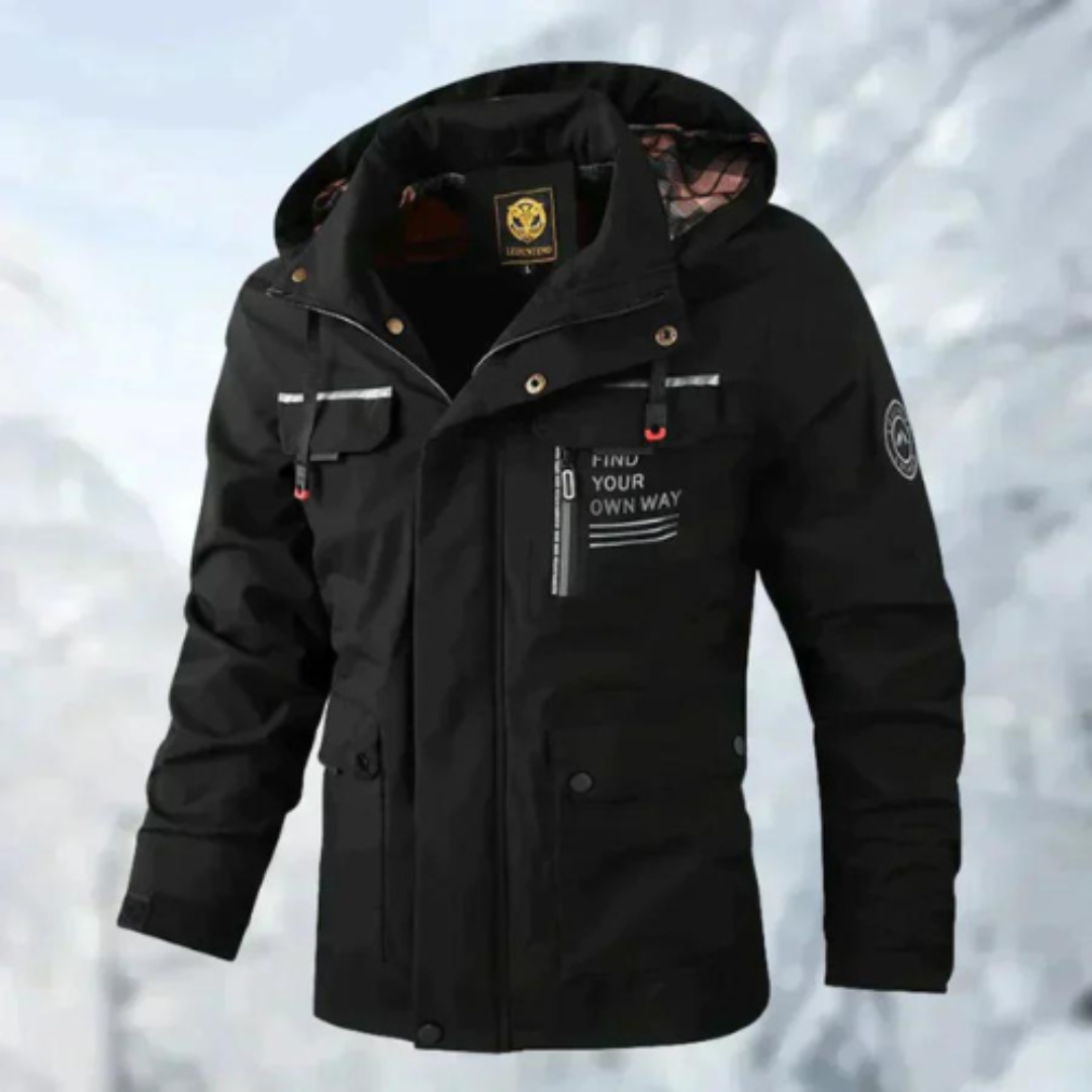 Men's Insulated Waterproof Jacket | Stylish, Lightweight, Versatile