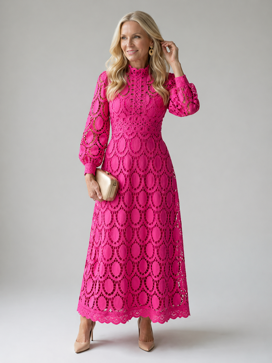 Bellthorne | Lace Midi Dress