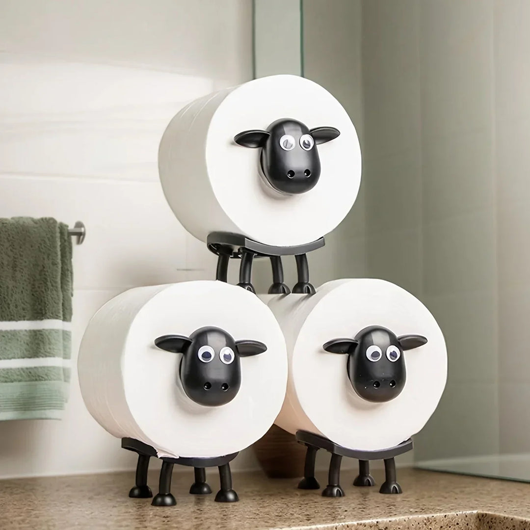 Shaggy Sheep Toilet Roll Holder™ | Give Your Bathroom Character