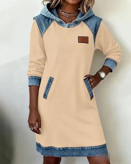 Lunariae – Casual Winter Hoodie Dress