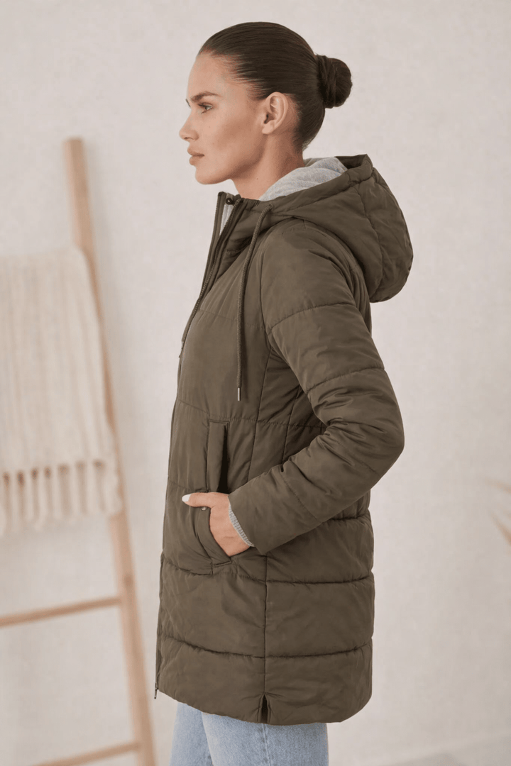 YILA | Casual Hooded Puffer