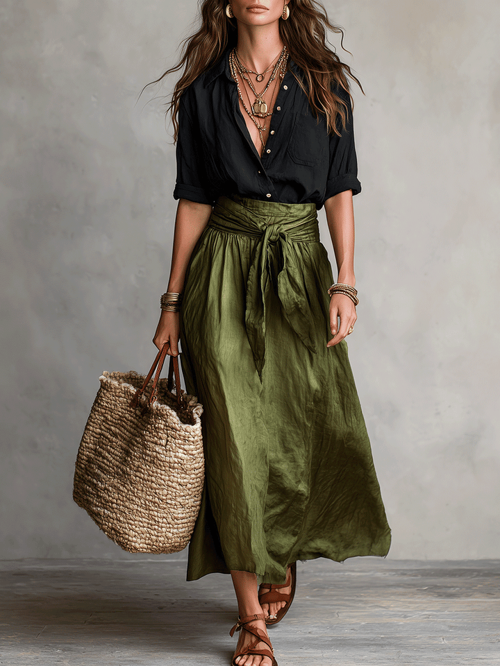 DAISY | Effortless Elegance Boho Skirt Set