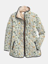 Nola | Delightful Floral-Printed Quilted Jacket