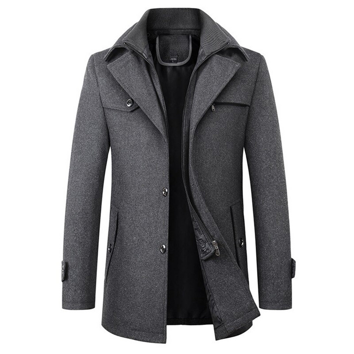 Men's Waterproof Winter Puffer Jacket with Hood