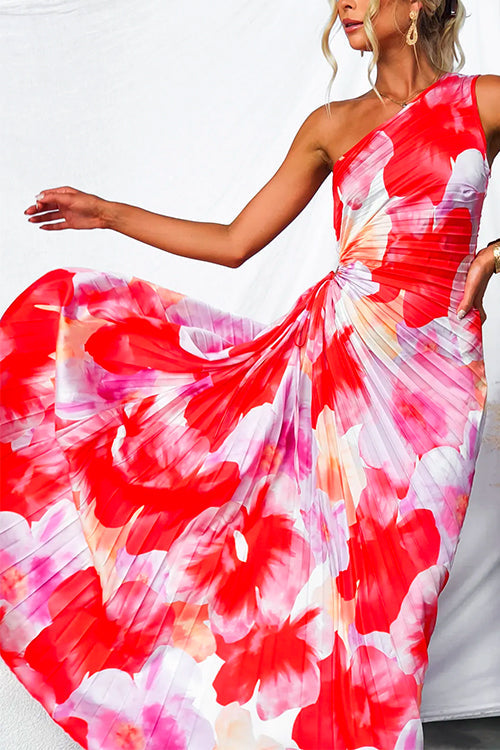 Ellis & Johnson™ | Vibrant Tropical Evening Dress