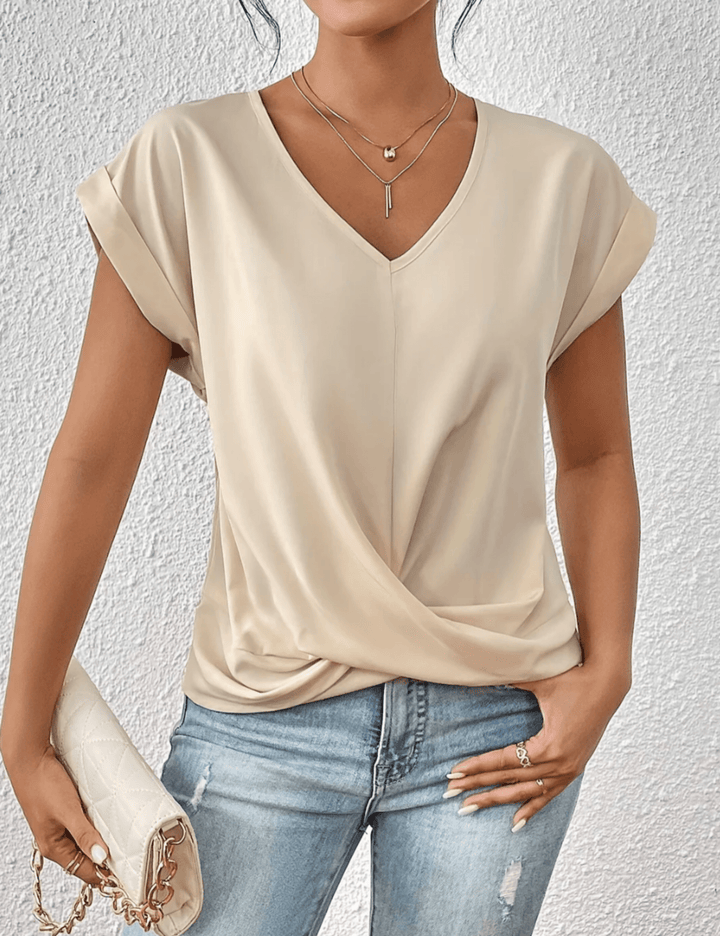 Niamh | Casual V-Neck Top
