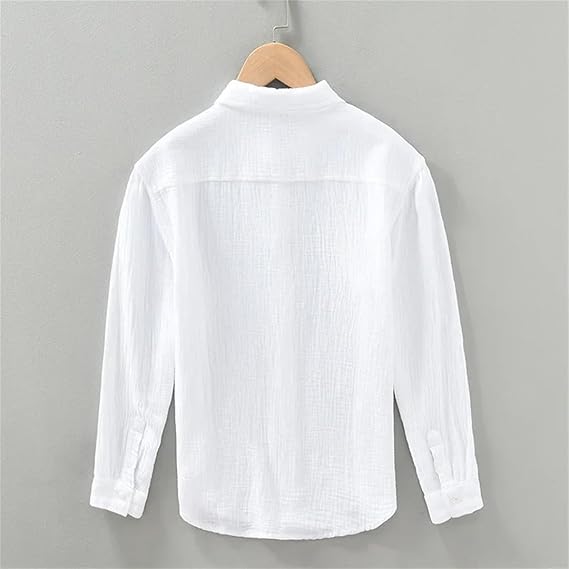 Men Casual Summer Shirt | Long Sleeve, Oversized