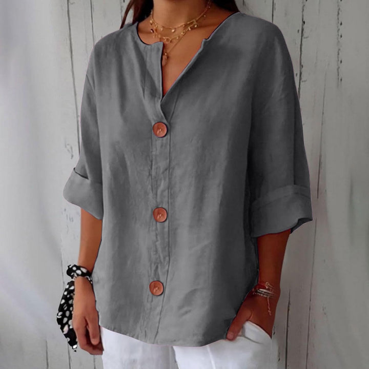 HAZEL™ | Loose-fitting Elegant Blouse
