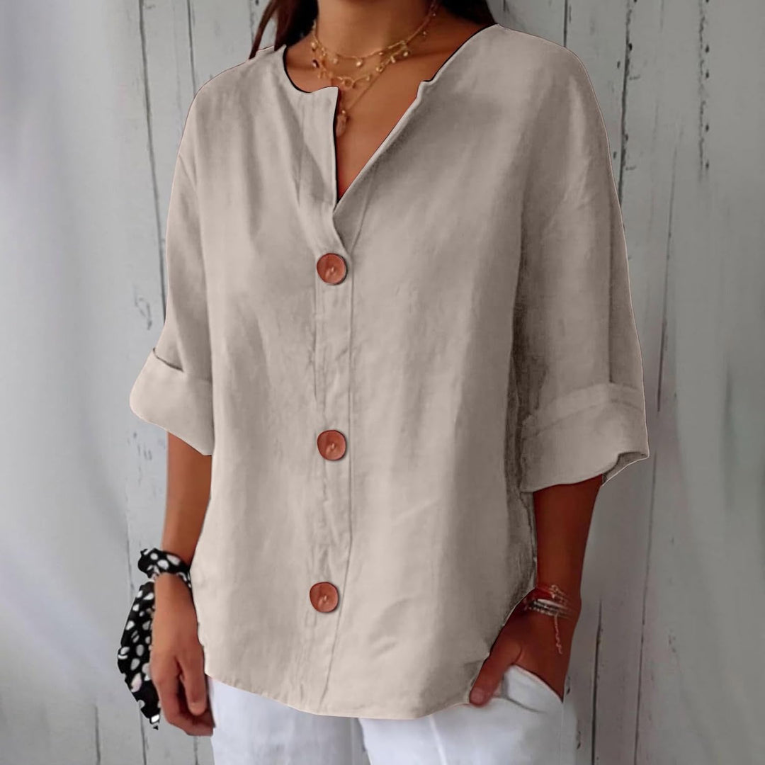 HAZEL™ | Loose-fitting Elegant Blouse