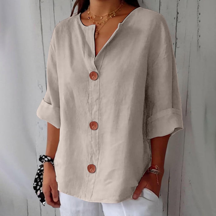 HAZEL™ | Loose-fitting Elegant Blouse