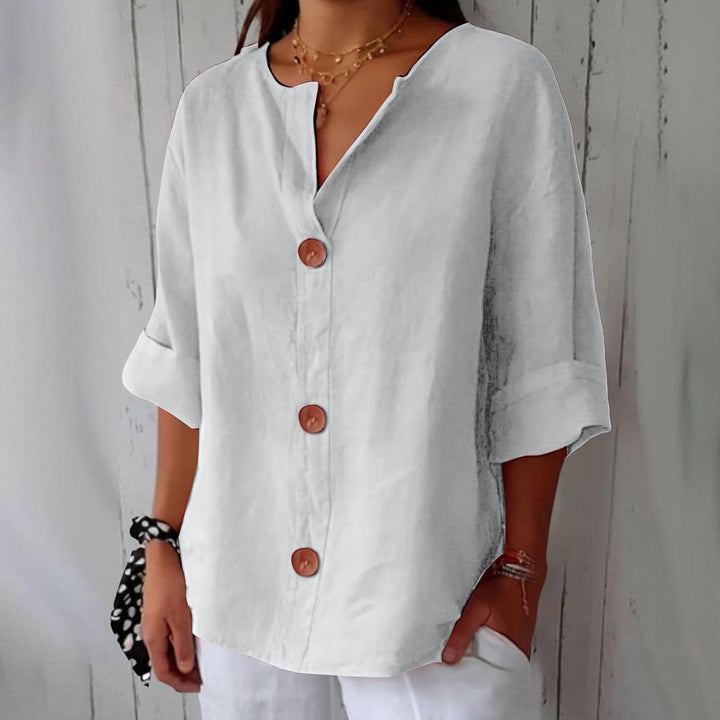 HAZEL™ | Loose-fitting Elegant Blouse