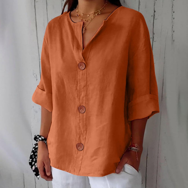HAZEL™ | Loose-fitting Elegant Blouse