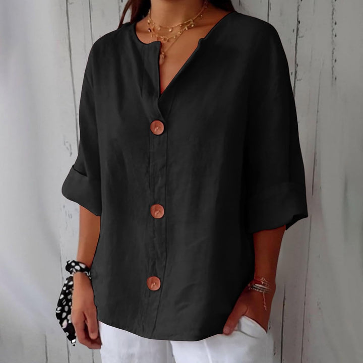 HAZEL™ | Loose-fitting Elegant Blouse