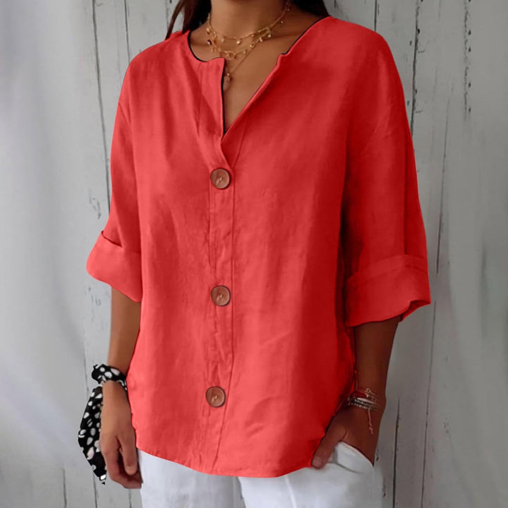 HAZEL™ | Loose-fitting Elegant Blouse