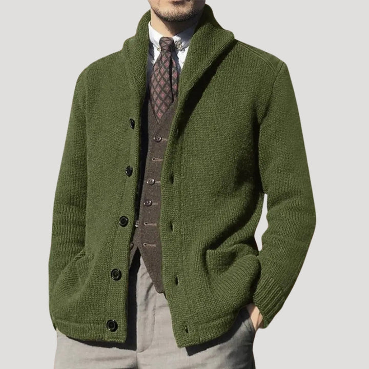 Jace | Wool cardigan coatigan winter jacket