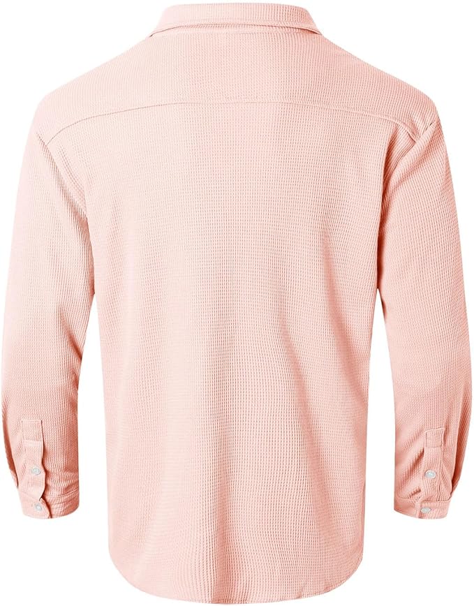 Men's Summer Casual Shirt | Lightweight, Long Sleeve