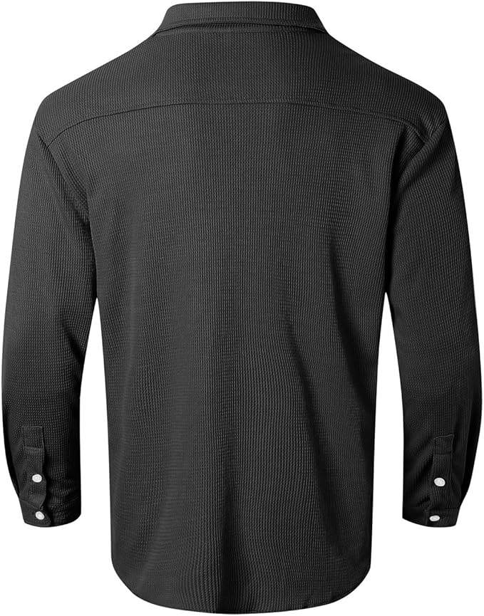 Men's Summer Casual Shirt | Lightweight, Long Sleeve