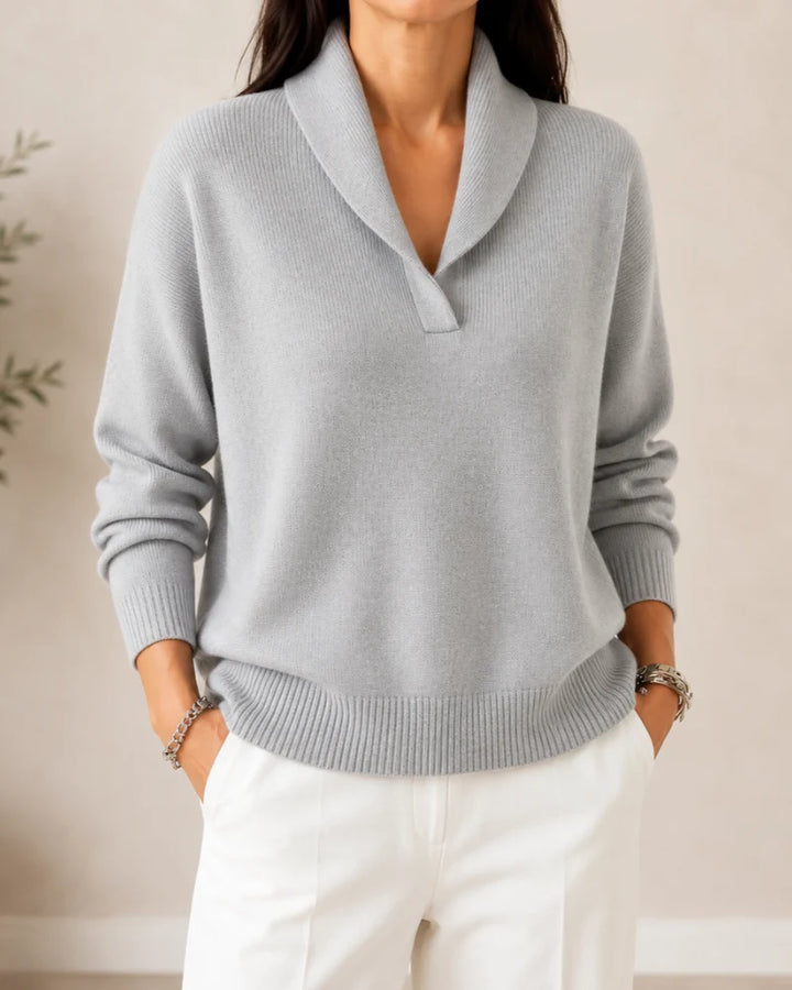 Soft V-Neck Jumper for Women