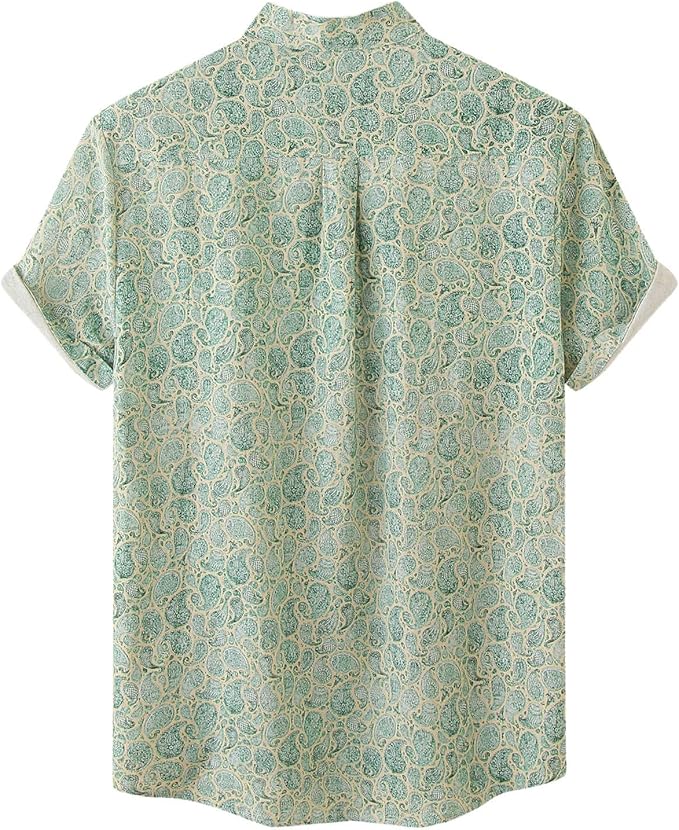 Men’s Floral Summer Shirt | Vintage, Short Sleeve