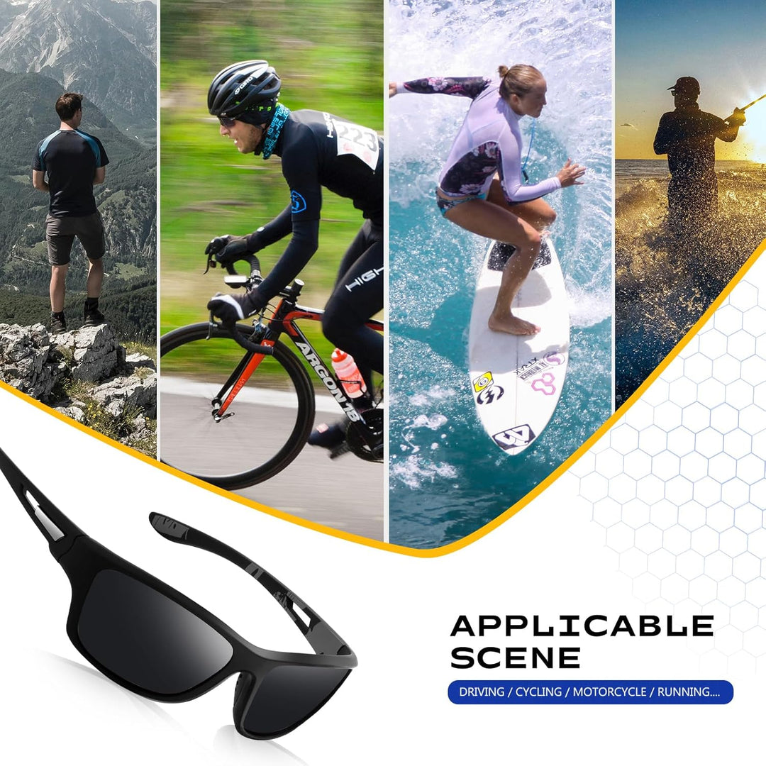 Suoso - Polarised Sport Sunglasses