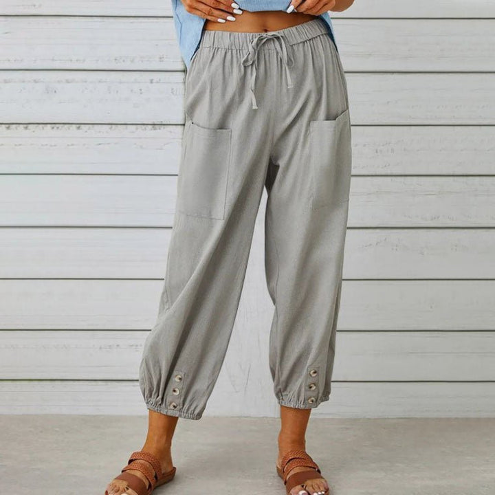 June | Summer Cotton Linen Trouser