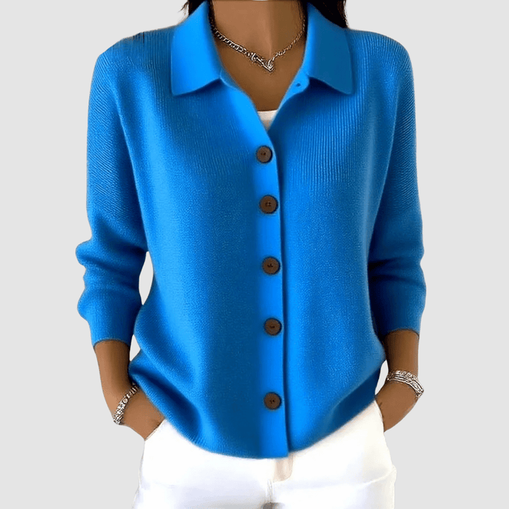 Riah™ | Soft Button-Up Knit Cardigan