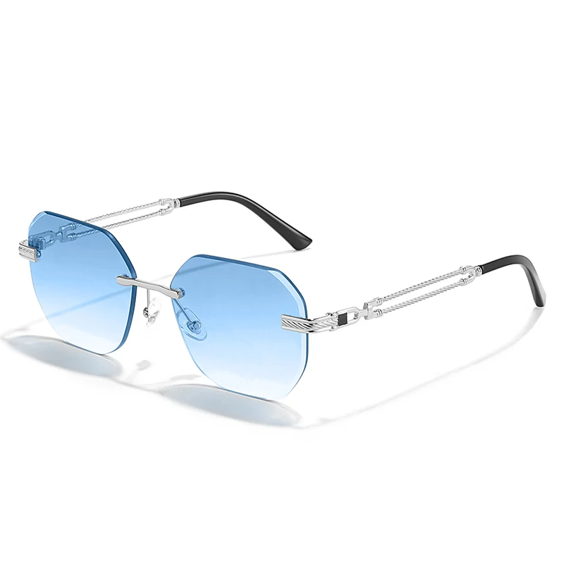 Chainlink Frameless Sunglasses