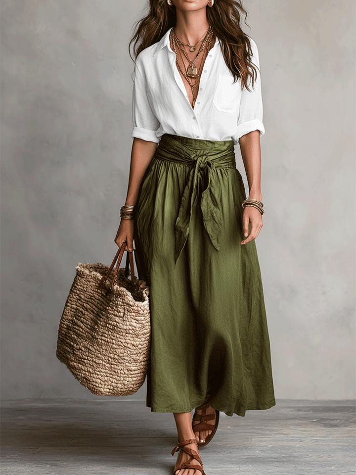 DAISY | Effortless Elegance Boho Skirt Set