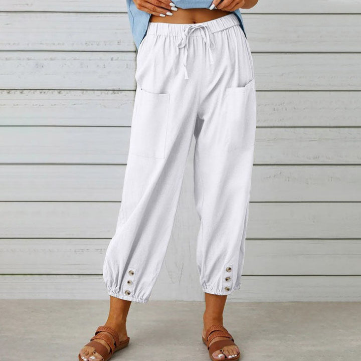 June | Summer Cotton Linen Trouser