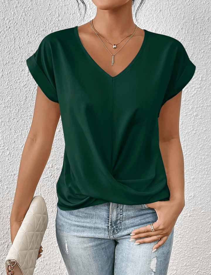 Niamh | Casual V-Neck Top