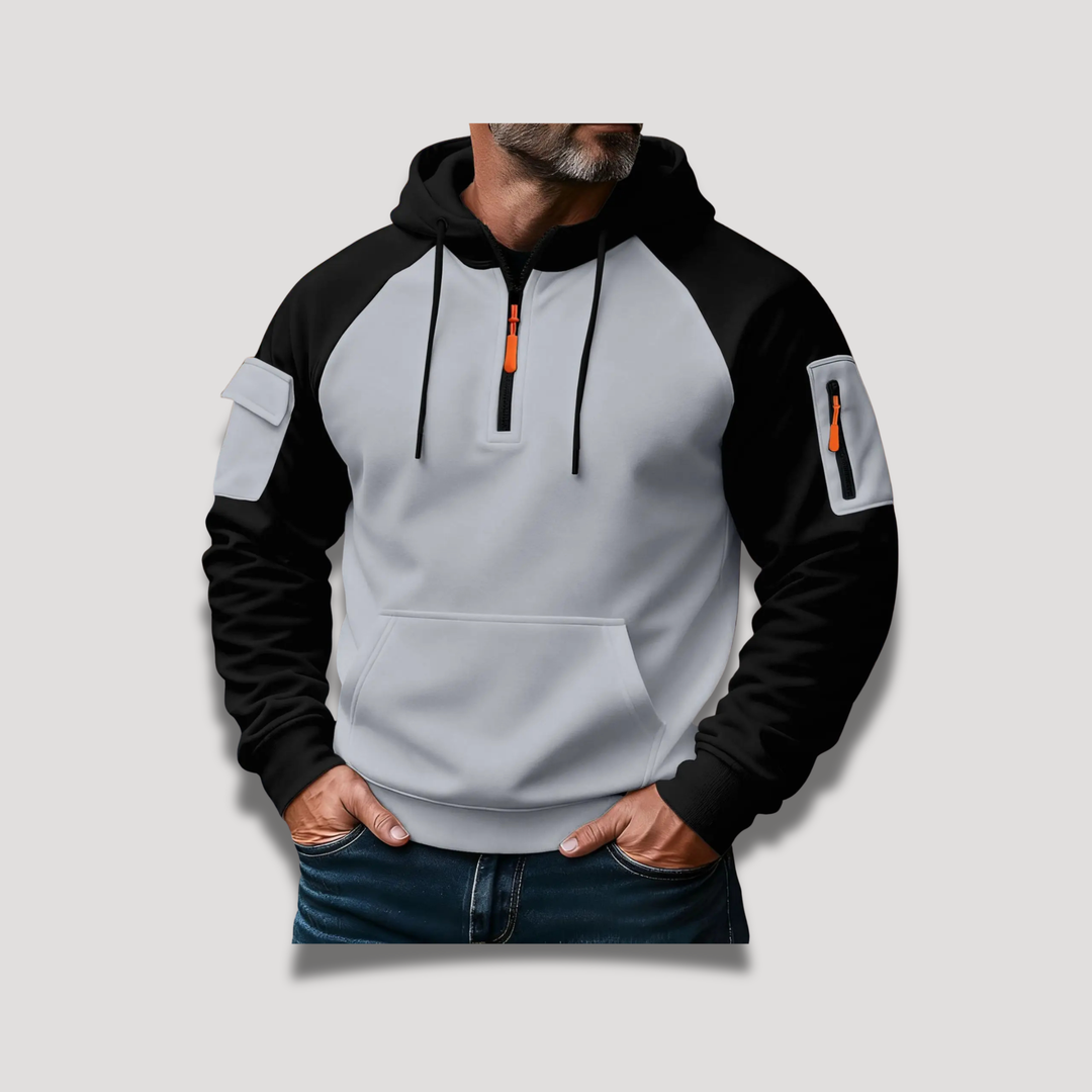 Ronan | Stylish Zip Jumper