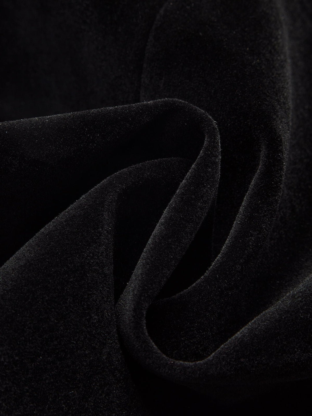 Velvet Stand Collar Blazer