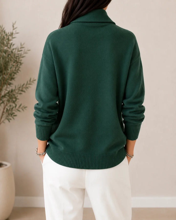 Soft V-Neck Jumper for Women