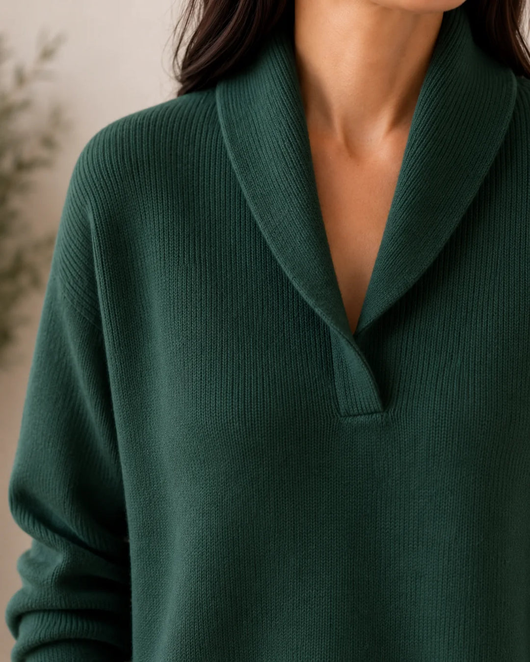 Soft V-Neck Jumper for Women
