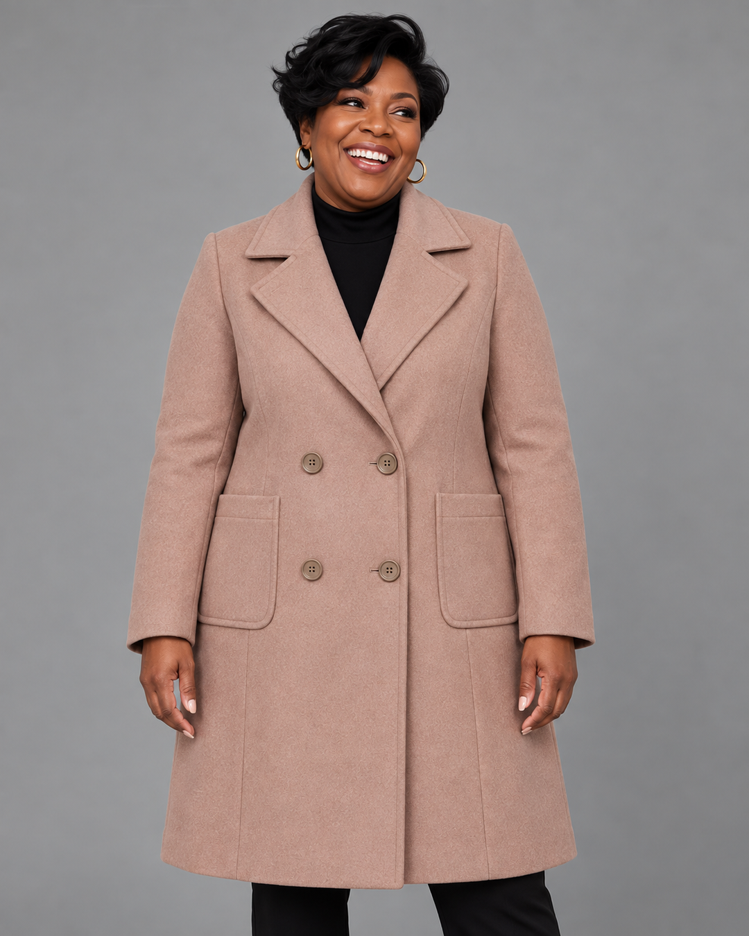 Nadine | Tailored Wool Coat