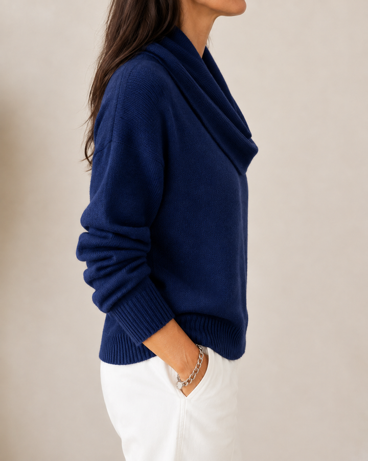 CELINE | COWL NECK JUMPER FOR WOMEN